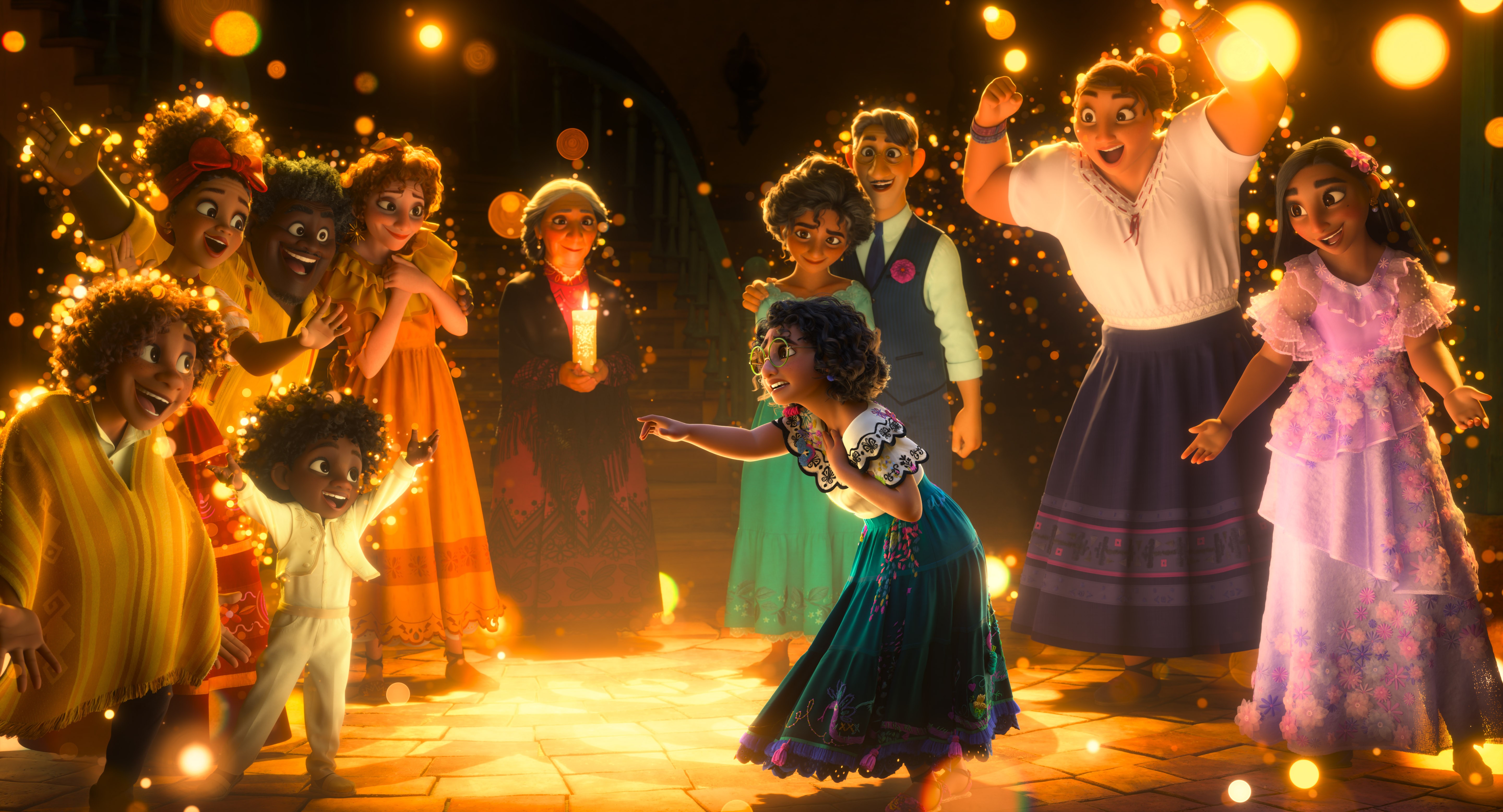 MEET THE MADRIGALS – Walt Disney Animation Studios’ “Encanto” introduces the Madrigals, a compelling and complicated extended family who live in a wondrous and charmed place in the mountains of Colombia. Opening in the U.S. on Nov. 24, 2021, “Encanto” fea (Foto: DISNEY)