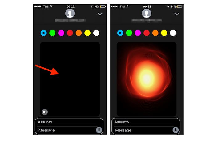 Mensagens interativas do iMessage para iPhone (Foto: Reprodução/Marvin Costa)