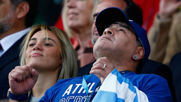 Maradona (Foto:  Laurence Griffiths/Getty Images)