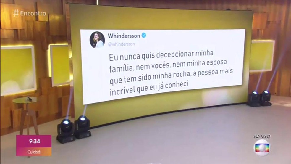 Luisa Sonza sobre depressÃ£o do marido, Whindersson Nunes: 'Agora estÃ¡ muito melhor' â Foto: TV Globo