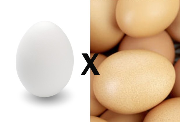“Consumir só ovos brancos significa ingerir menos vitaminas do complexo B, D e ferro”, diz nutricionista (Foto: Think Stock)