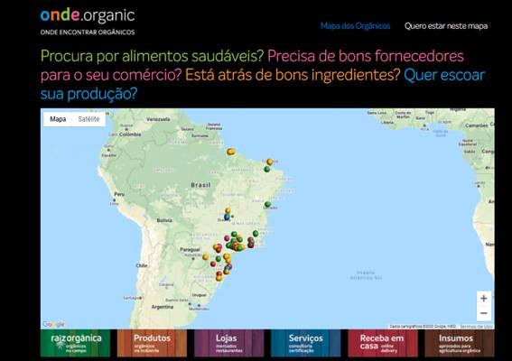 onde.organic plataforma de orgânicos (Foto: Reprodução)