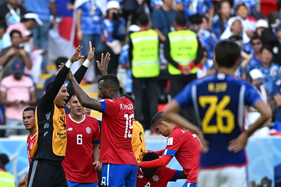 Costa Rica venceu o Japão por 1 a 0