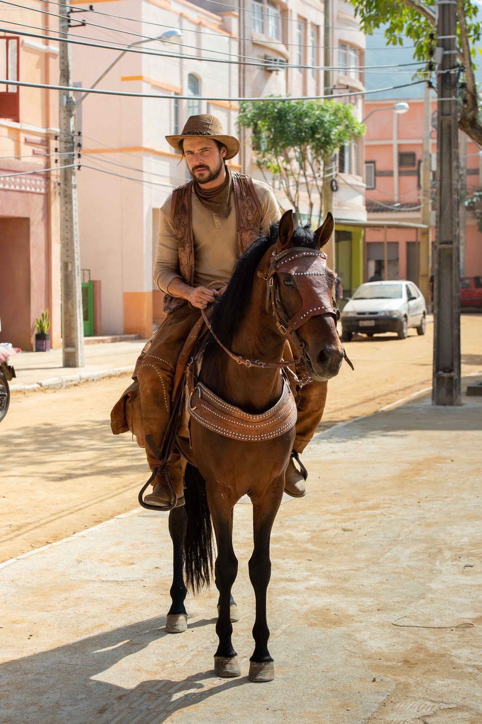 Zé Paulino (Sergui Guizé) em 'Mar do Sertão' — Foto: Globo/Estevam Avellar