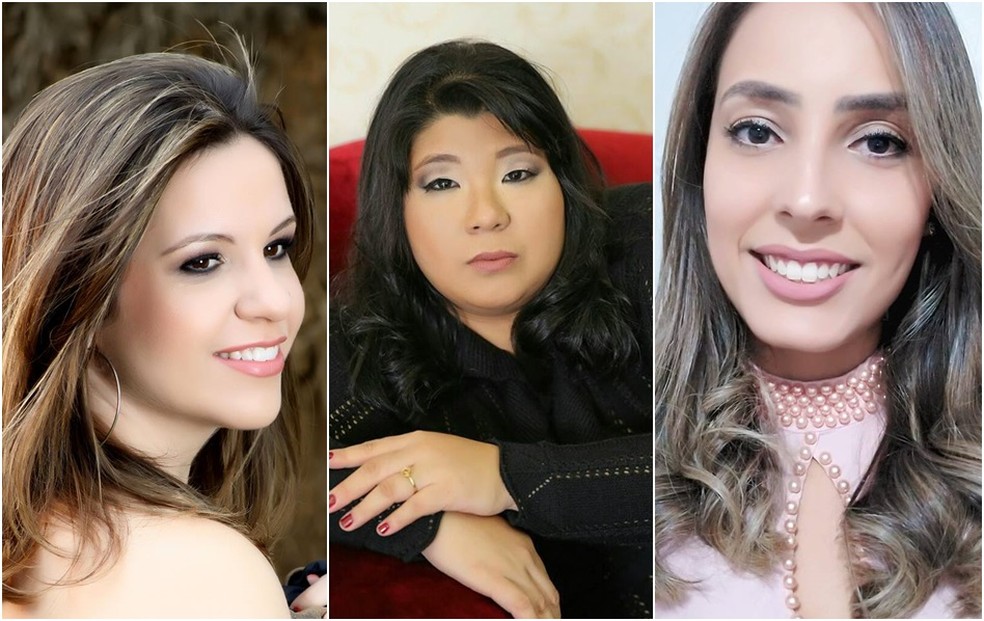 A mÃ©dica Chimeni, a dentista Luciana Leiko e a fisioterapeuta LuÃ©ly Carla morreram no acidente em MesÃ³polis (SP) â?? Foto: Arquivo Pessoal 