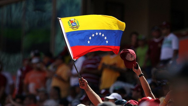 Bandeira da Venezuela (Foto: Doug Benc/Getty Images)