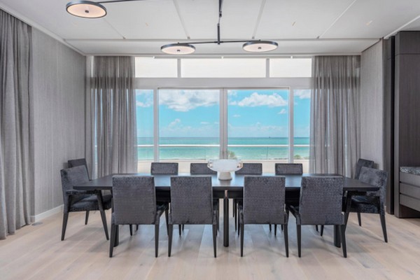 O apartamento de R$ 54 milhões em Miami comprado por Kanye West para Kim Kardashian em dezembro de 2018 e devolvido em fevereiro de 2019 (Foto: Divulgação)