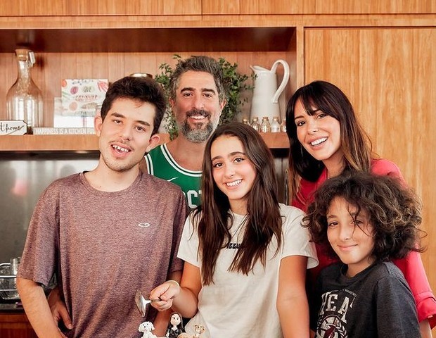 Marcos Mion e a Família  (Foto: Reprodução/Instagram)
