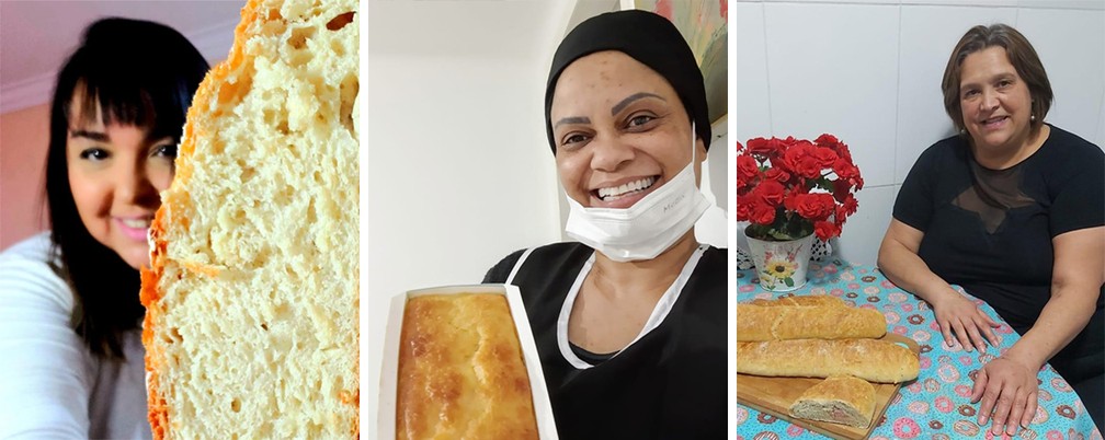 Pão vira novo sustento ou "terapia" na pandemia de coronavírus — Foto: Arquivo Pessoal