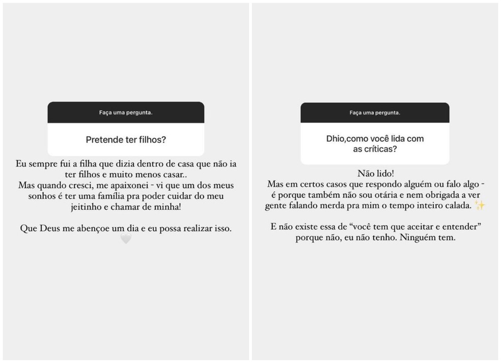 Publica&ccedil;&otilde;es de Dhiovanna Barbosa &mdash; Foto: Instagram
