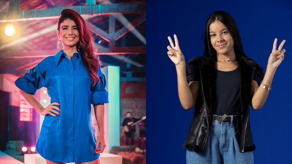 Paula Fernandes elogia Julia Almeida, do 'The Voice Kids': 'Tem personalidade na voz' — Foto: Divulgação/Globo