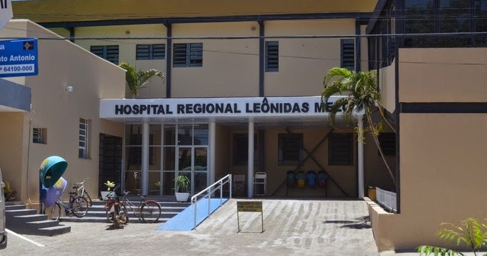Hospital Regional Leônidas Melo, na cidade de Barras - Piauí — Foto: Portal A Grande Barras