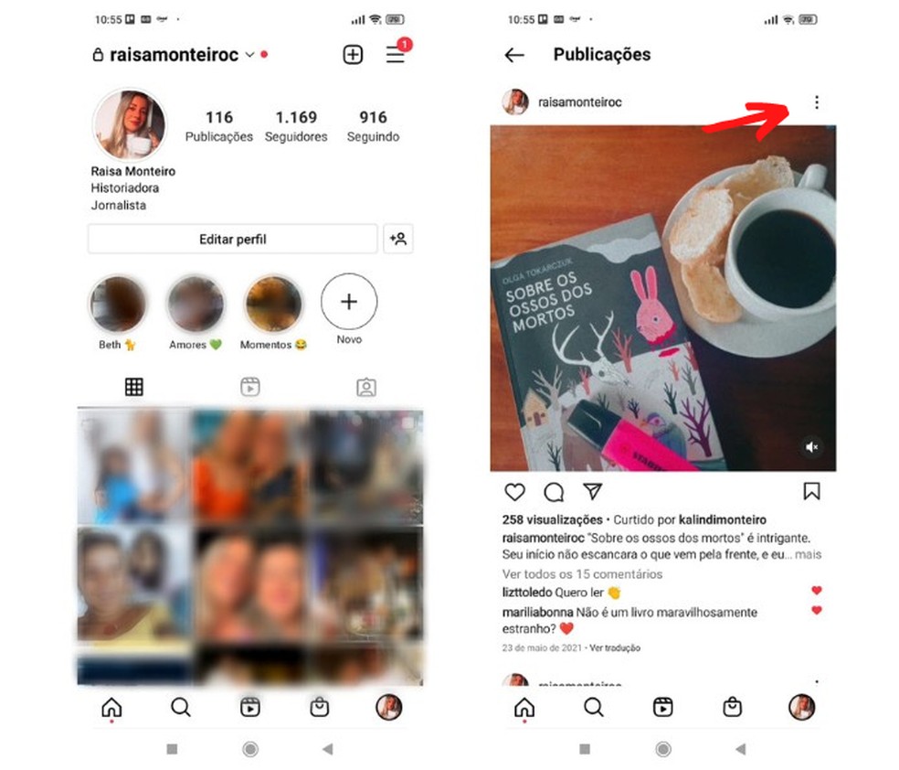 Como Fixar Publicação No Instagram 5599