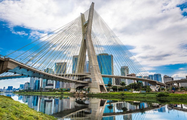 Estaiada Bridge in Sao Paulo, Brazil (Foto: Getty Images/iStockphoto)