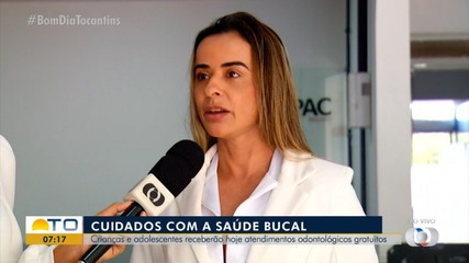 Ação oferece atendimentos odontológicos gratuitos para crianças e adolescentes