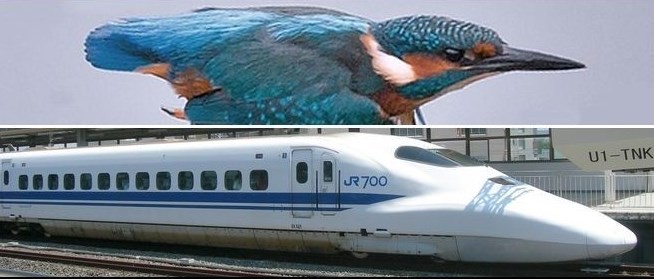 Trem-bala japonês Shinkansen teve o design inspirado no pássaro Martim Pescador