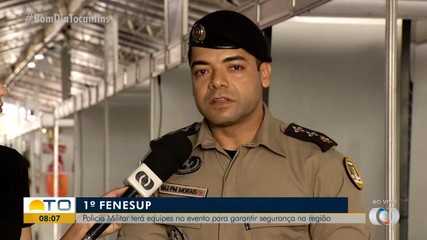 Polícia Militar terá equipes na 1ª FENESUP para garantir segurança na região