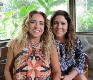 Daniela Mercury e a companheira Malu Verçosa  (Foto: Priscilla Massena/Gshow)