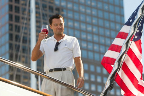 Leonardo DiCaprio em cena de 'O Lobo de Wall Street' (2013) (Foto: Reprodução)