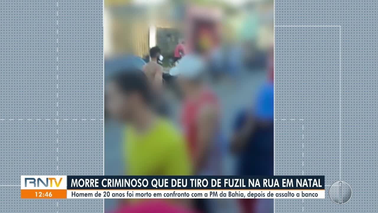 Morre criminoso que aparece em imagens com fuzil em Felipe Camarão