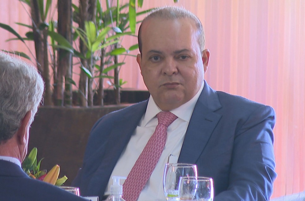 Governador do Distrito Federal, Ibaneis Rocha, em imagem de arquivo — Foto: TV Globo/Reprodução 