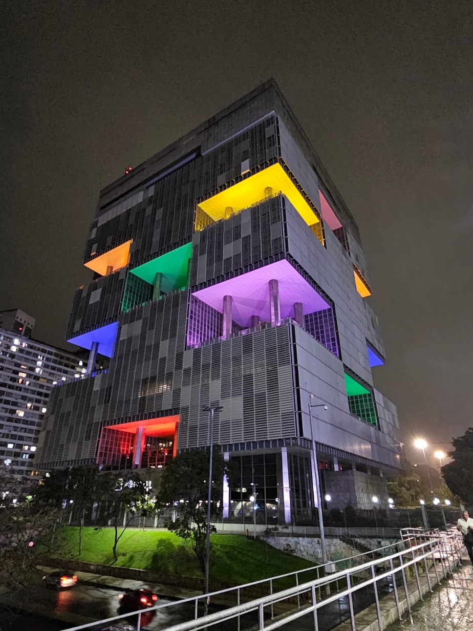 O prédio sede da Petrobras, no Centro do Rio de Janeiro
