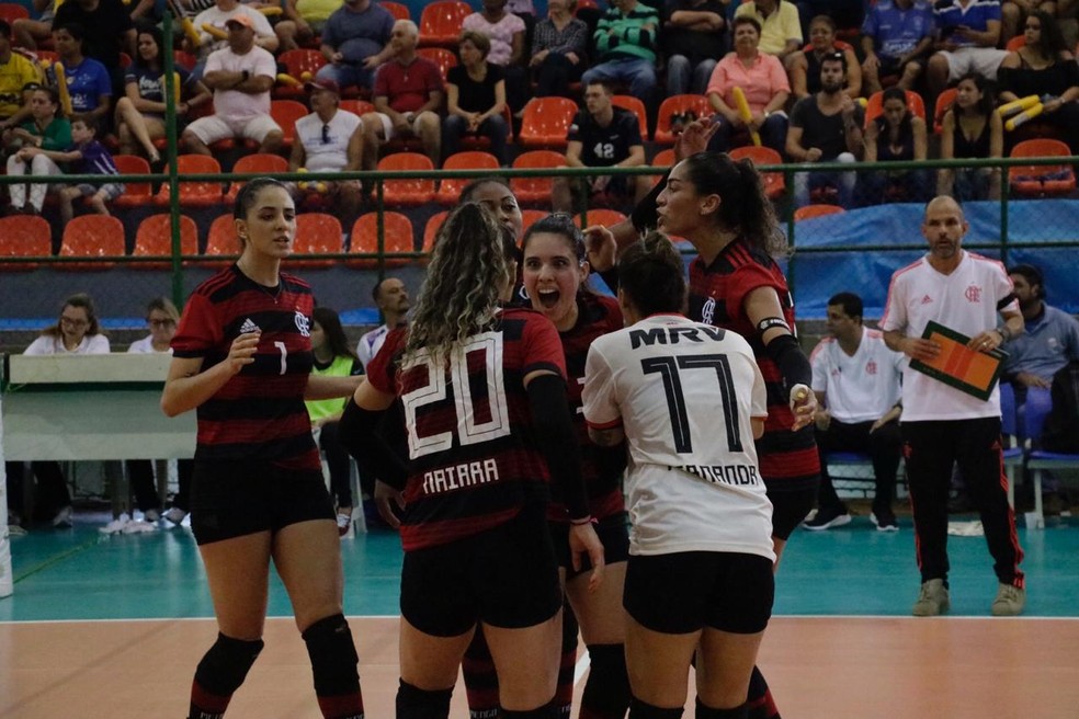 V&ocirc;lei: Flamengo x Valinhos pela final da Superliga B  &mdash; Foto: Divulga&ccedil;&atilde;o/Flamengo