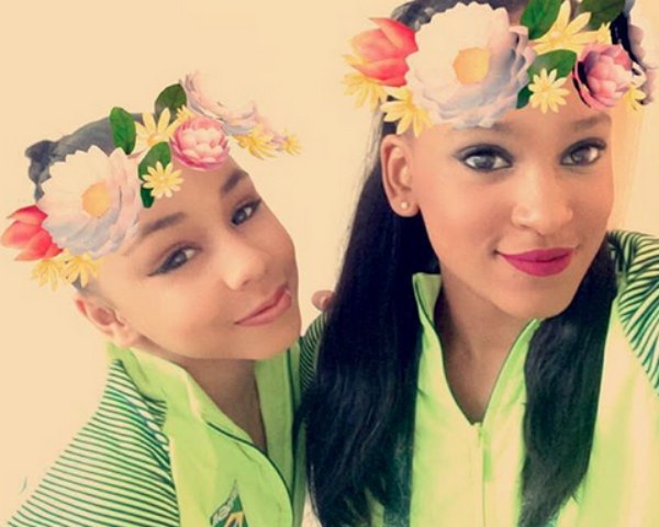 Flávia Saraive e Rebeca Andrade, ginastas brasileiras (Foto: Reprodução/Instagram)