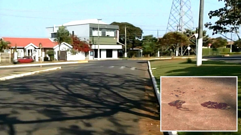 Engenheiro foi morto quando saia de casa em Ourinhos (Foto: Reprodução / TV TEM)