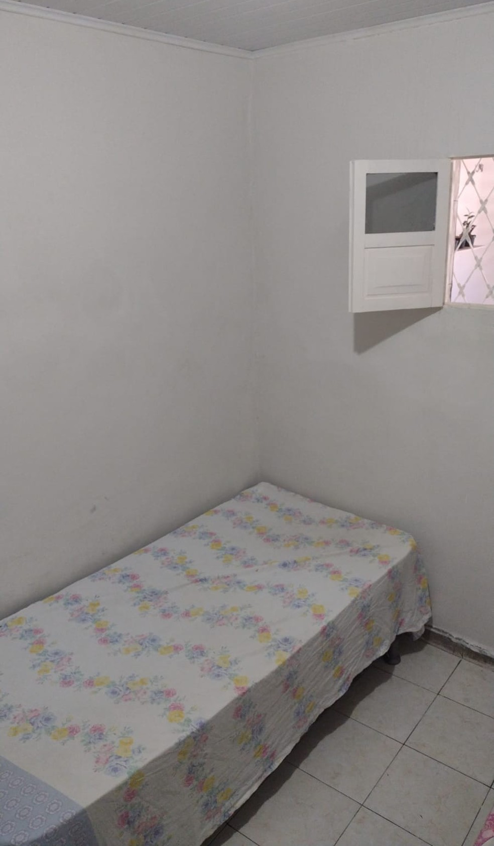 Novo quarto de Joseildo, construído após a vaquinha virutal — Foto: Joseildo Silva/Arquivo Pessoal