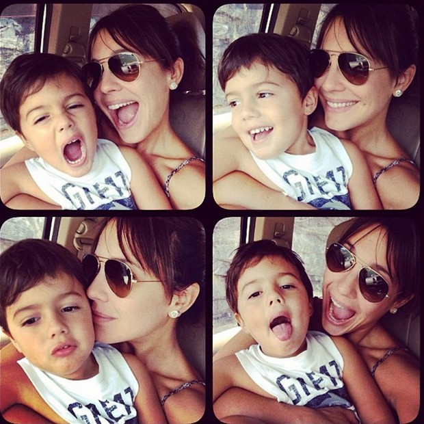 Juliana e o filho, Matheus (Foto: Reprodução/Instagram)