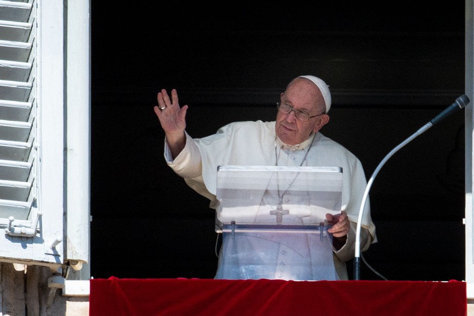 Papa criticou anexações russas durante benção do Angelus neste domingo