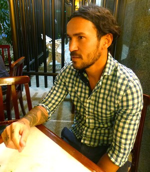  Enrico, ex-meia do Vasco  (Foto: André Casado)