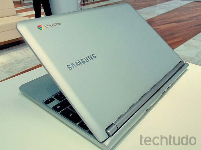 Chromebook da Samsung: Pelo menos R$ 200 mais caro (Foto: Paulo Alves/TechTudo)