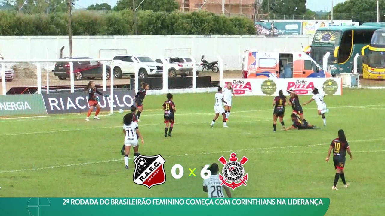 2ª rodada do Brasileirão Feminino começa com Corinthians na liderança