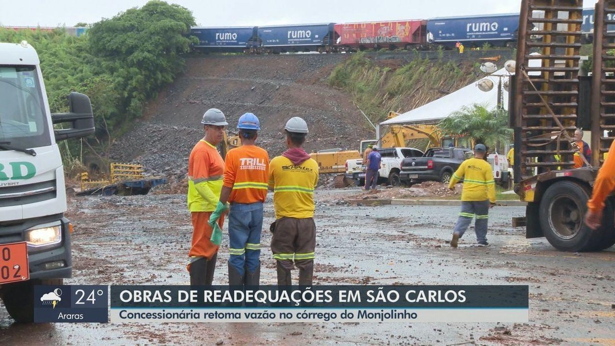 Rua é Interditada Para Obras Da Rumo Em Córrego Perto De Região De