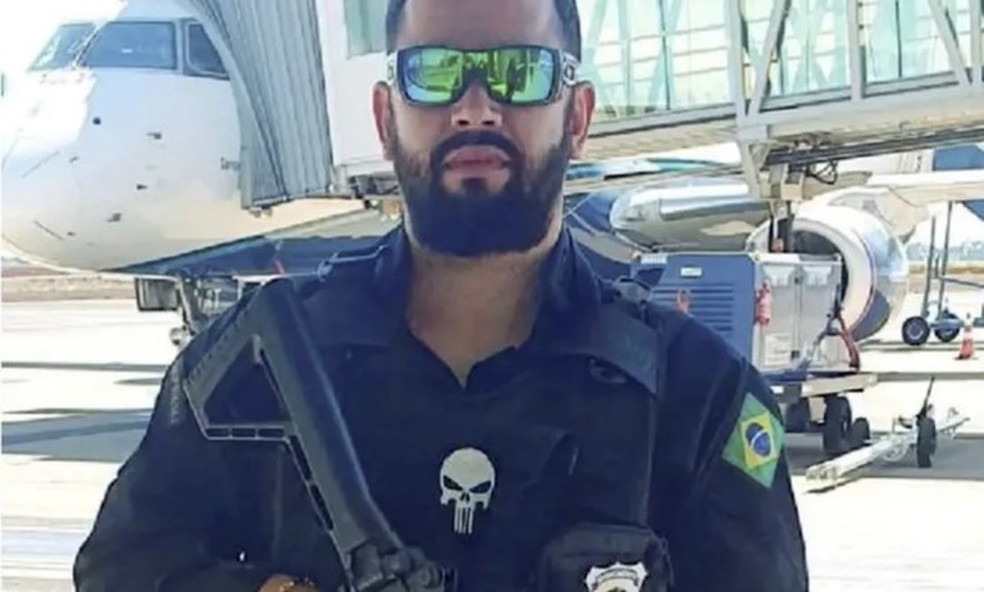 O agente penal e apoiador de Bolsonaro José Guaranho, que assassinou o petista Marcelo Arruda — Foto: Reprodução