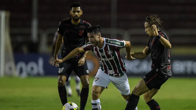 Martinelli em a��o em Fluminense x Athletico-PR