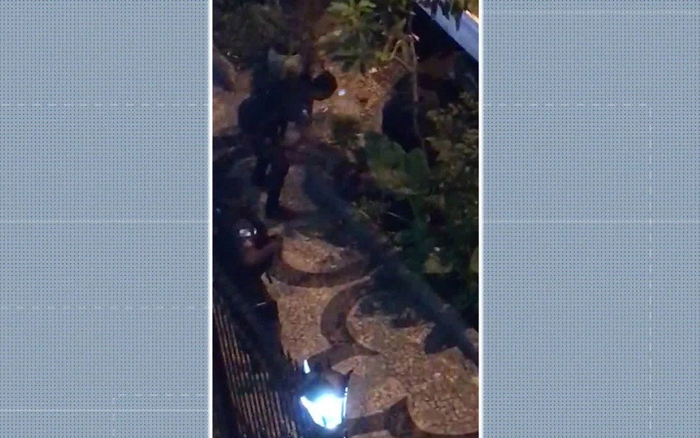 Corregedoria da PM investiga abordagem indevida na Zona Sul do Rio (Foto: ReproduÃ§Ã£o / TV Globo)