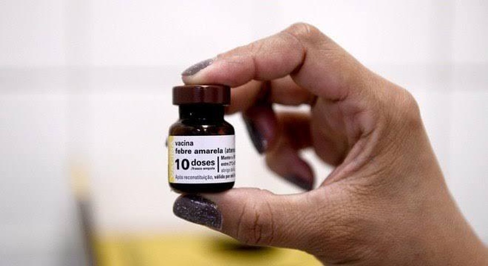 Vacina contra febre amarela — Foto: Divulgação