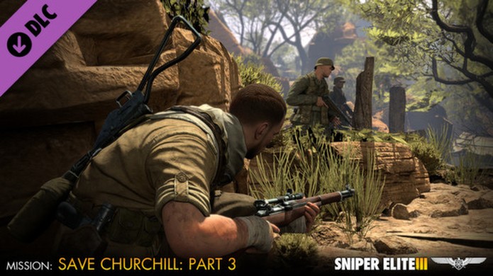 Sniper Elite 3: Ultimate Edition trará todos os DLCs lançados, incluindo a campanha Save Churchil (Foto: Divulgação)