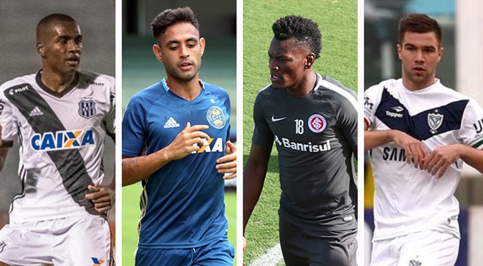 Marllon, Werley, Paulão e Grillo: os nomes na lista do Vasco (Foto: GloboEsporte.com)