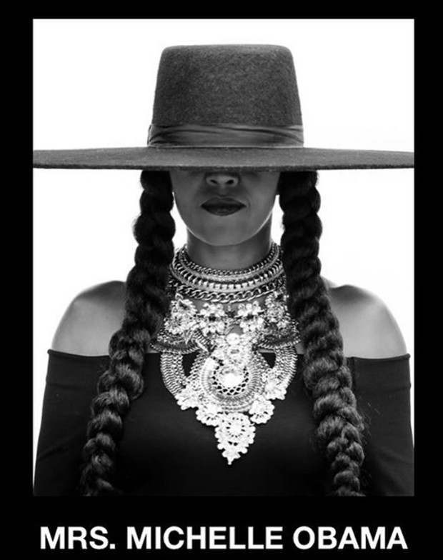 Michelle Obama presta homenagem a Beyoncé (Foto: Reprodução / Instagram)