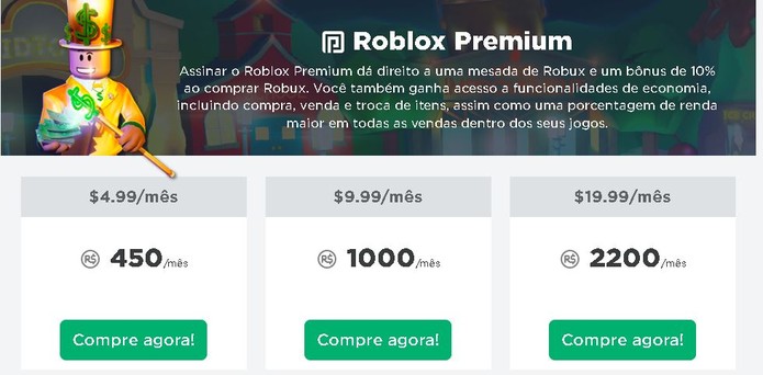 Como Conseguir Robux No Roblox Veja Como Ganhar A Moeda De Forma - roblox comprando mas robux