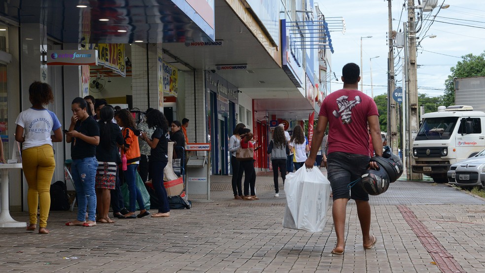Comércio de Palmas reabre nesta segunda-feira, 8 de junho — Foto: Edu Fortes/Prefeitura de Palmas