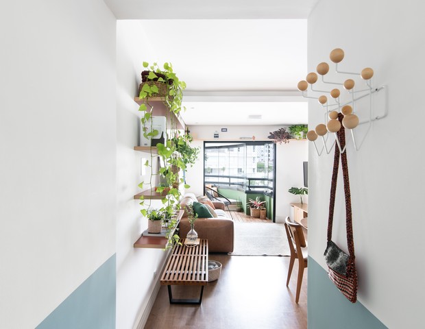 Apartamento alugado de 80 m² é cheio de boas ideias de décor  (Foto: Ana Helena Lima)