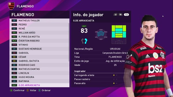 Pes 2020 O Melhor Jogador De Cada Um Dos 20 Times Do Brasileirao Pes Ge