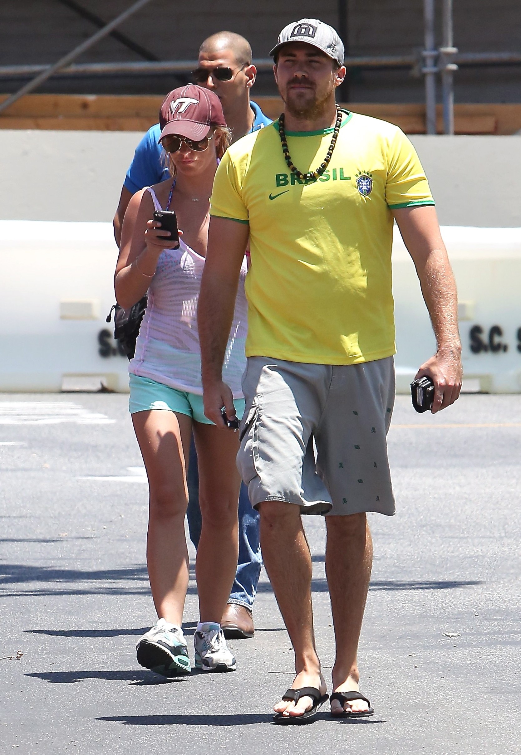 Britney Spears e David Lucado (Foto: The Grosby Group)