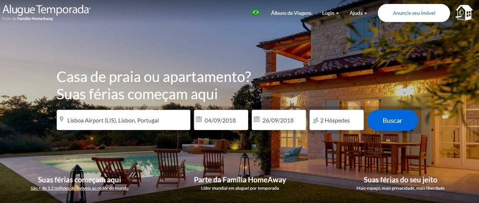 Sete Sites Para Alugar Casa Para Temporada Alem Do Airbnb Lancadores E Buscadores Techtudo