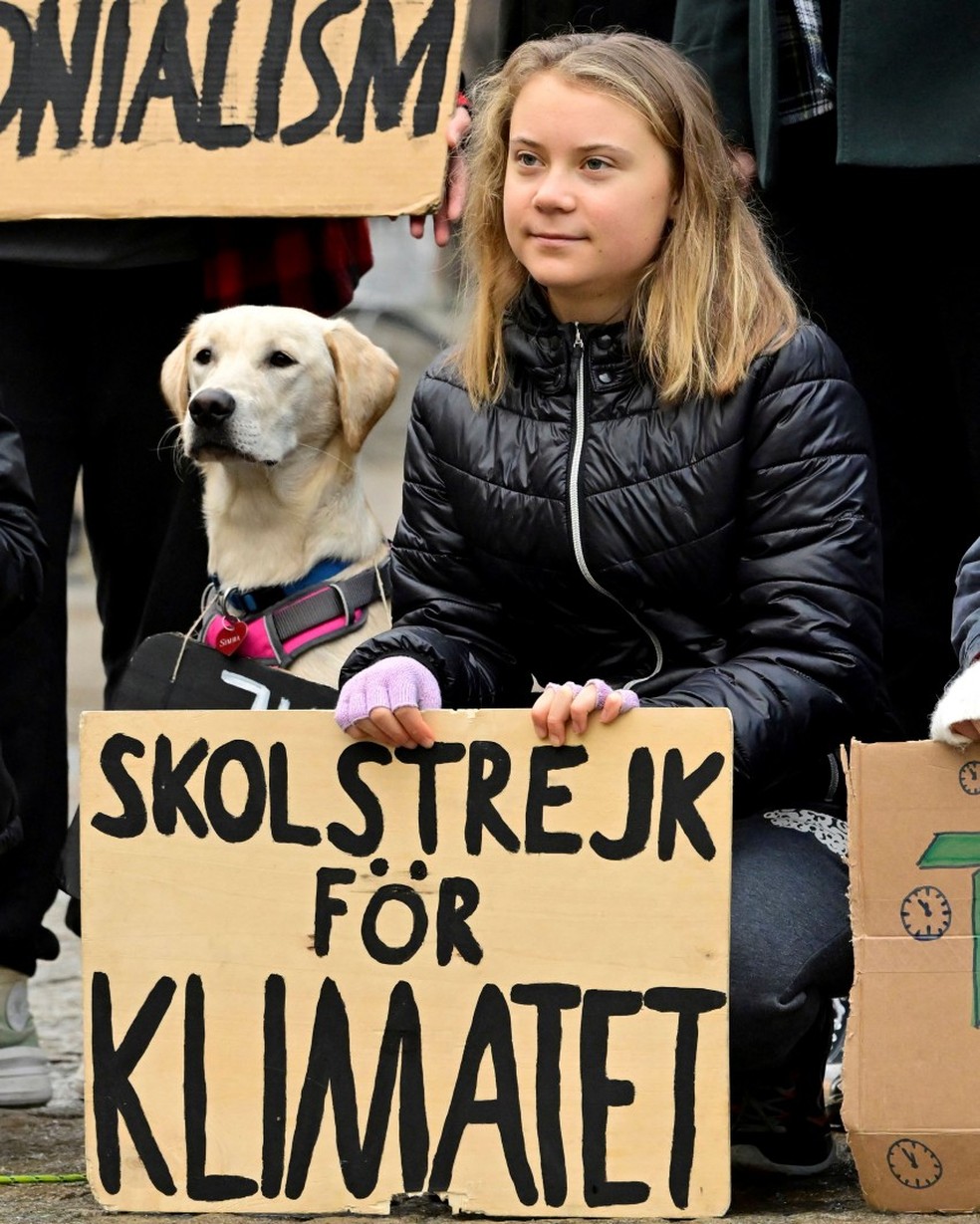 Faz três anos que não compro nada novo”, diz Greta Thunberg